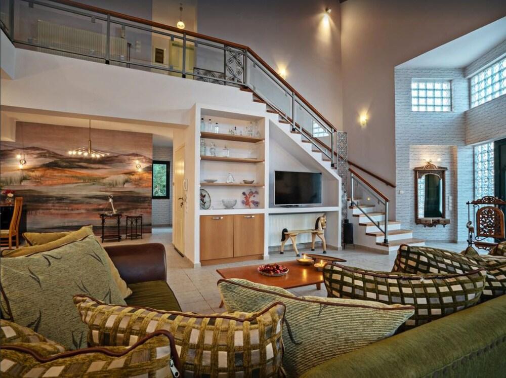 Superb Villa,With Amazing Seaviews & Huge Pool! Szomatász Kültér fotó