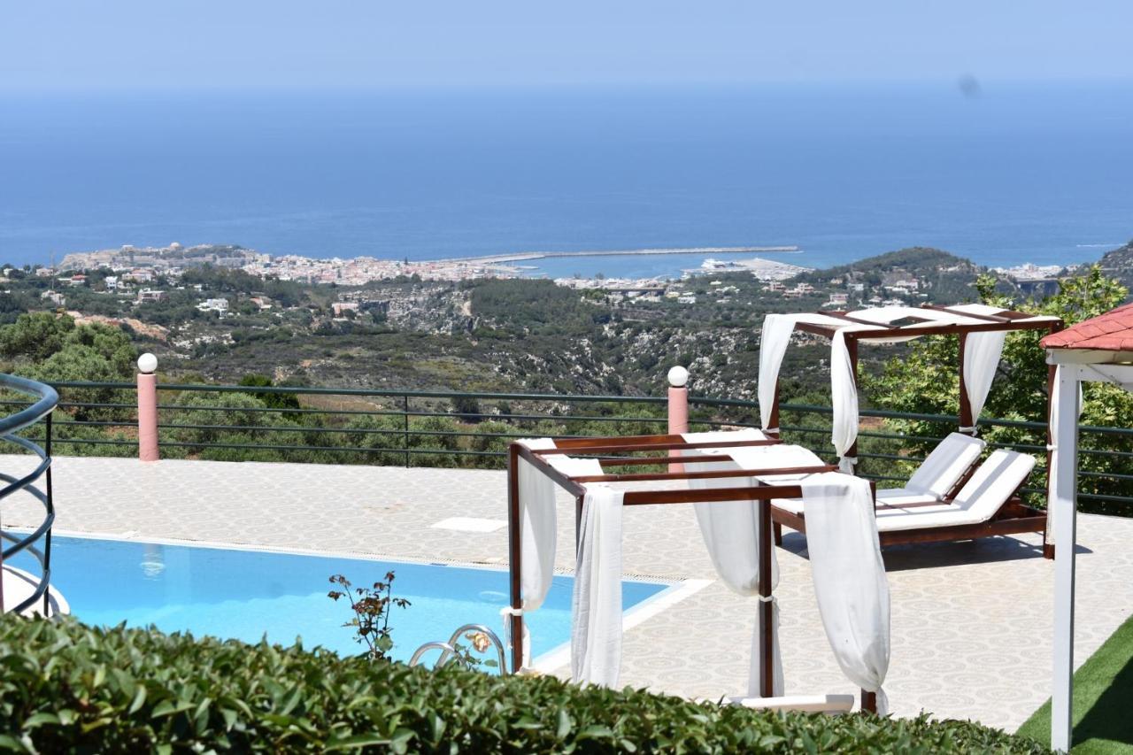 Superb Villa,With Amazing Seaviews & Huge Pool! Szomatász Kültér fotó